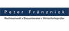 Peter Fränznick Wirtschaftsprüfer, Rechtsanwalt, Steuerberater